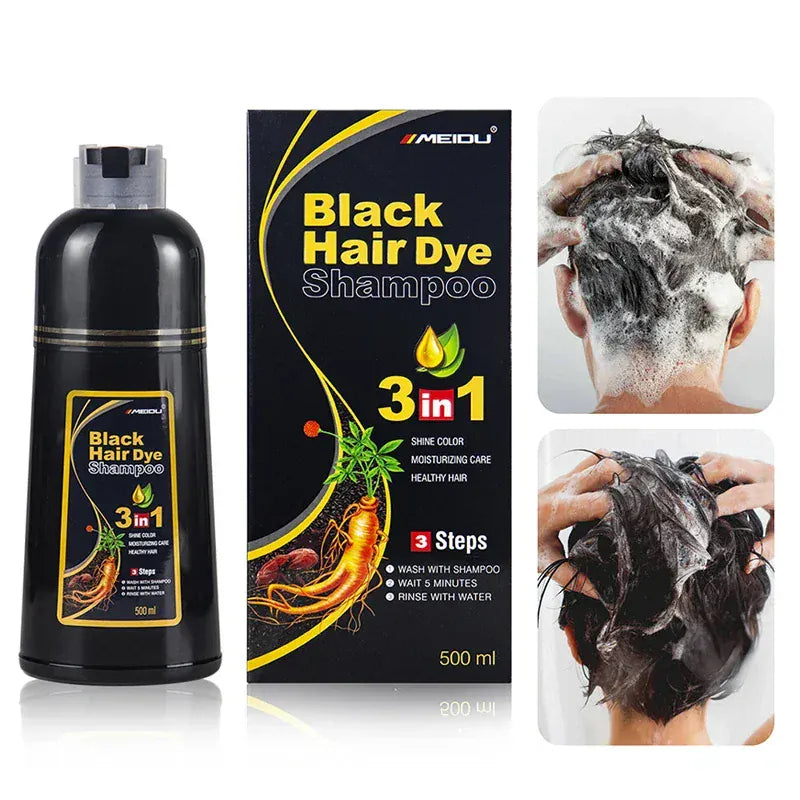 SARYNA STORE Shampoing Teinture Capillaire 3 en 1